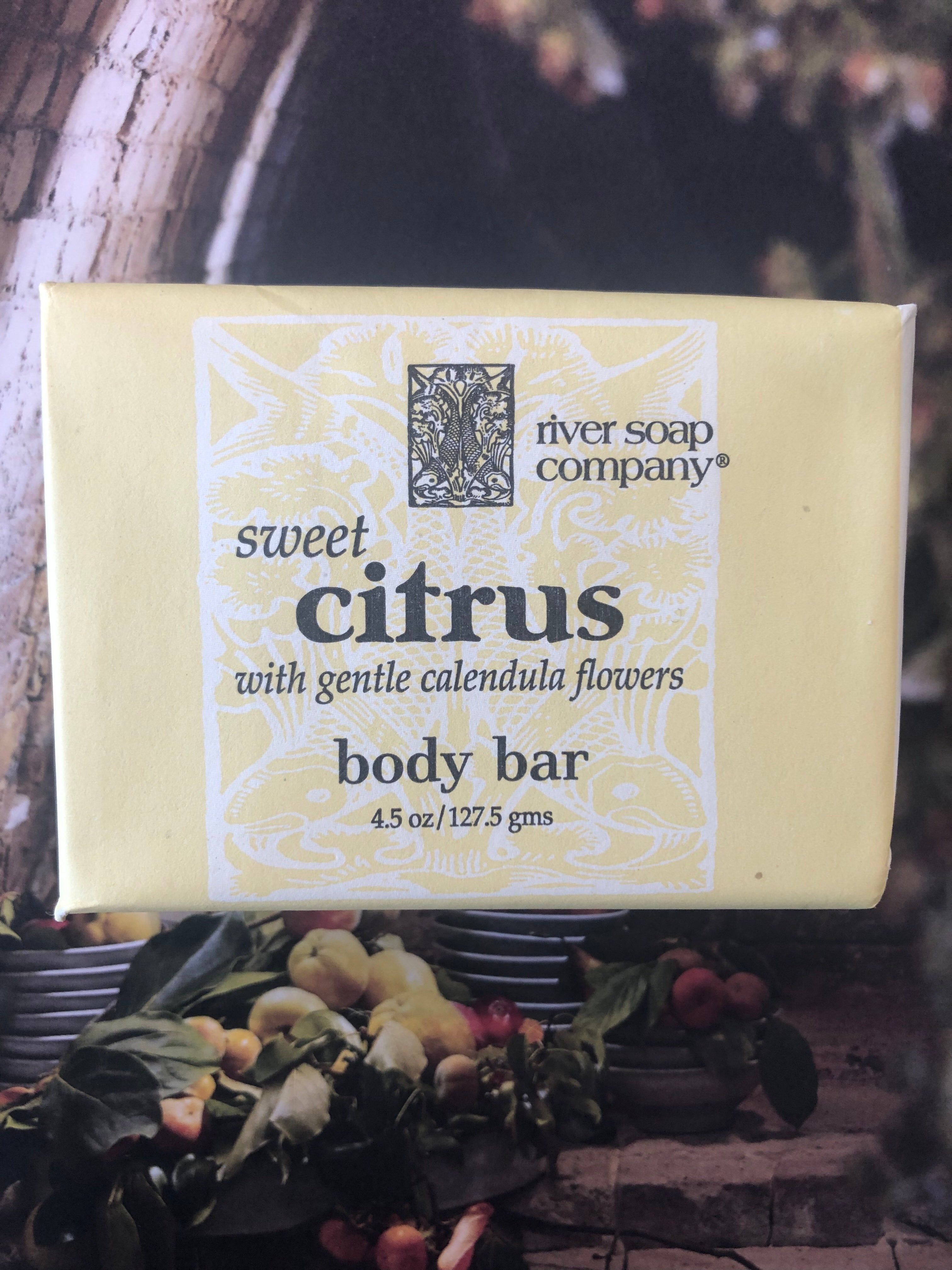 Gentle Citrus with Calendula Flowers Bar Soap Gentle Citrus with Calendula Flowers Bar Soap